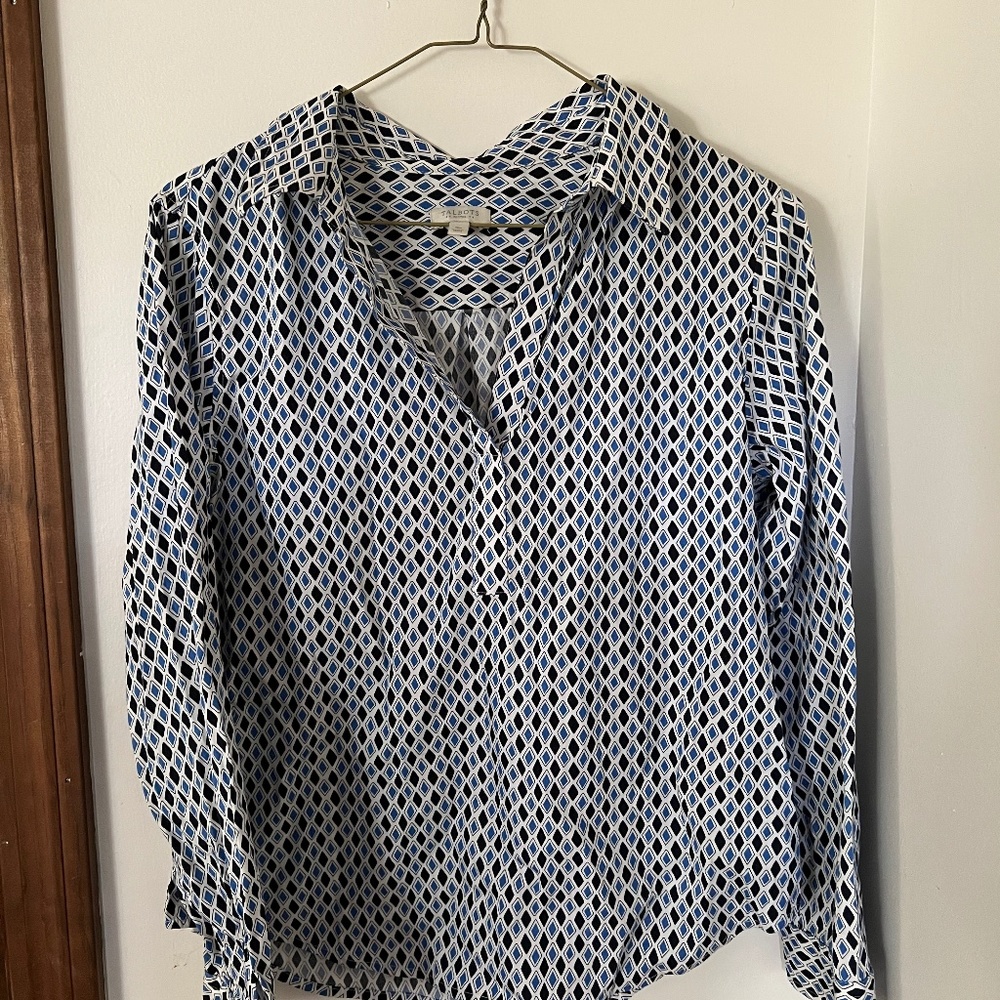 talbots women's blouse